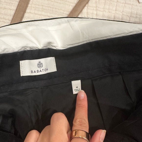 Babaton Black Trousers 4 - Picture 4 of 9